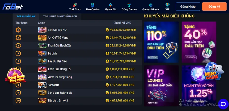 Đánh giá chuyên sâu huebet win